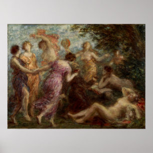 Affiche Fantin-Latour - The Temptation Of St. Anthony