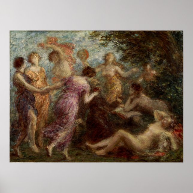 Affiche Fantin-Latour - The Temptation Of St. Anthony (Devant)