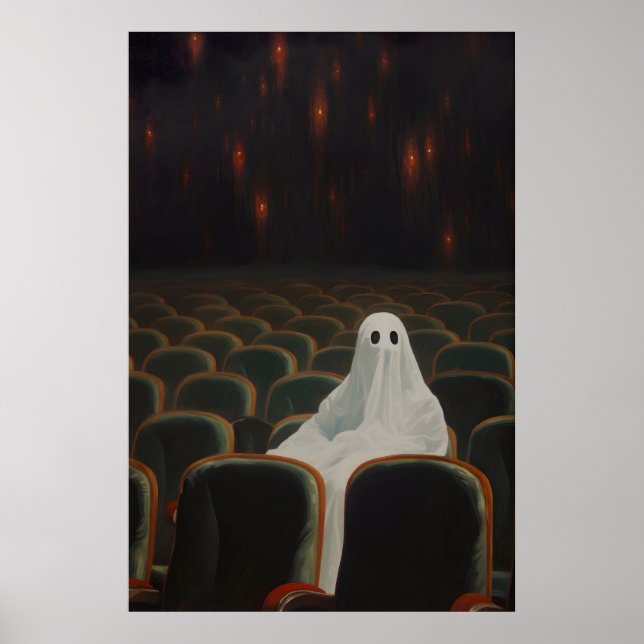 Affiche Fantôme au théâtre Art Imprimé Épouvantable Broadw (Devant)
