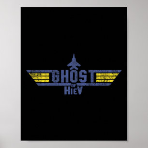 Affiche Fantôme de Kiev Pilote ukrainien as Putine Je suis