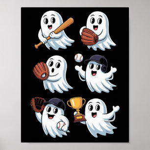 Affiche Fantôme d'Halloween Vendre Lanceur de Softll Recev