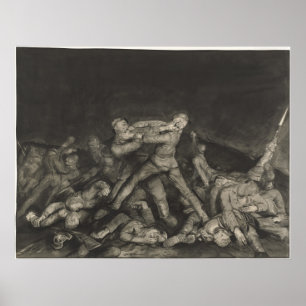 Affiche Fantôme du sergent Pelly par George Bellows (1918)