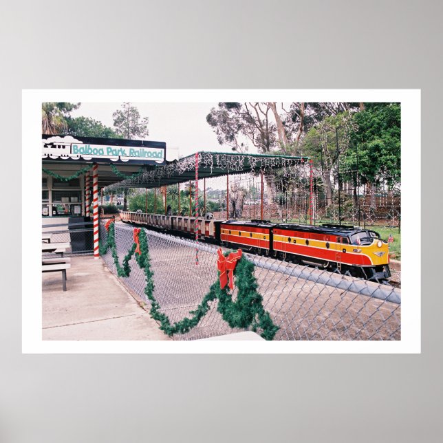 Affiche Fantôme du train miniature (Devant)