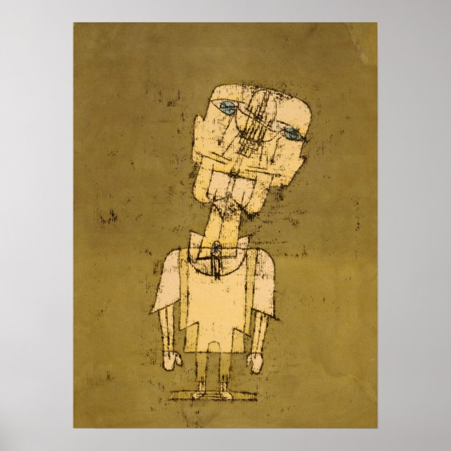 Affiche Fantôme d'un génie de Paul Klee (Devant)