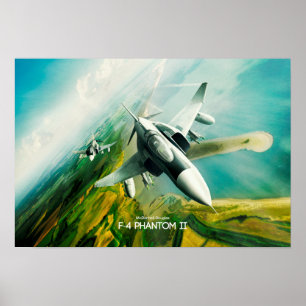 Affiche Fantôme II de McDonnell Douglas F-4 d'affiche