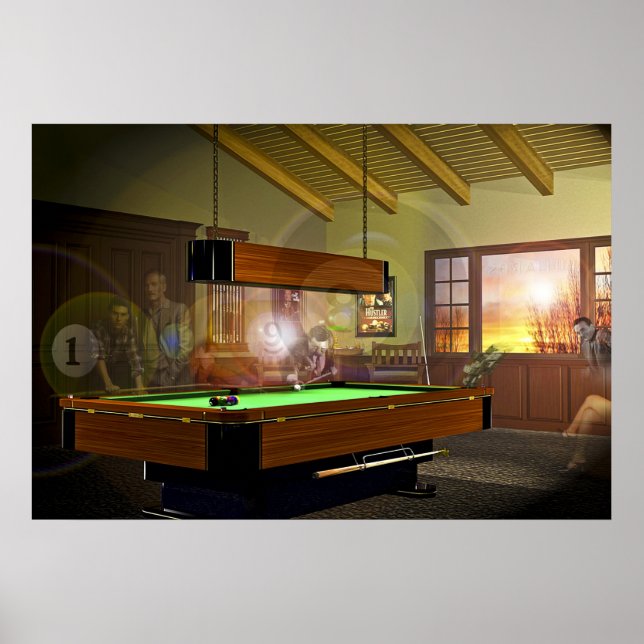 Affiche Fantômes de pool (Devant)