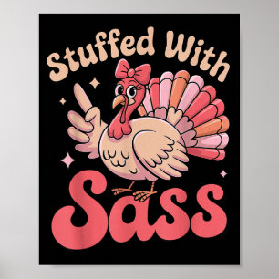 Affiche Farci avec dinde S mignon Nk Coquette Thanksgiving