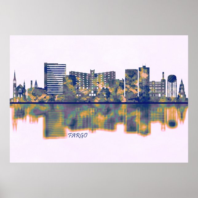 Affiche Fargo Skyline (Devant)