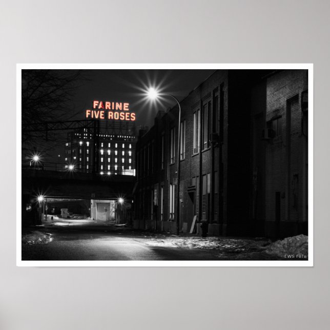 Affiche Farine cinq Roses (Devant)