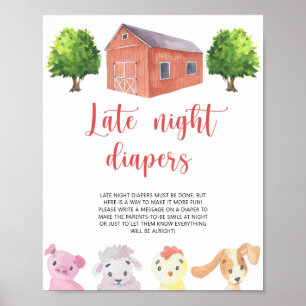 Affiche Farm \ Late night couches jeu
