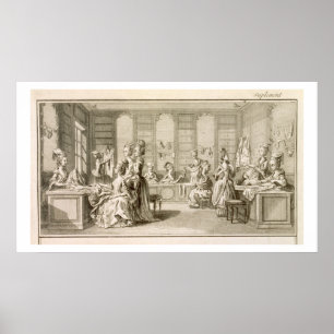 Affiche Fashion shop, de l'"Encyclopedia" de Denis Do