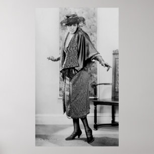 Affiche Fashion Show : années 1920