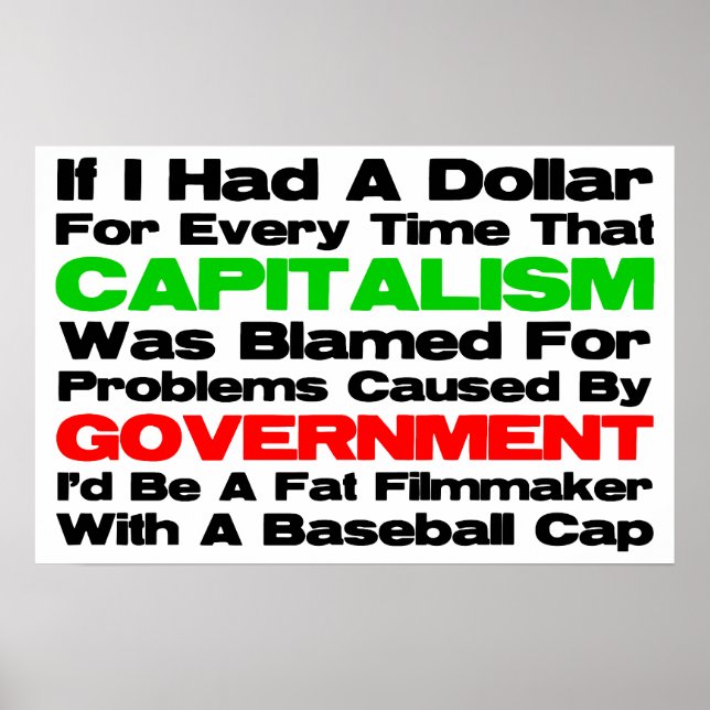 Affiche Fat Filmmaker Avec Un Casquette De Baseball (Devant)