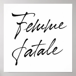 Affiche Fatale