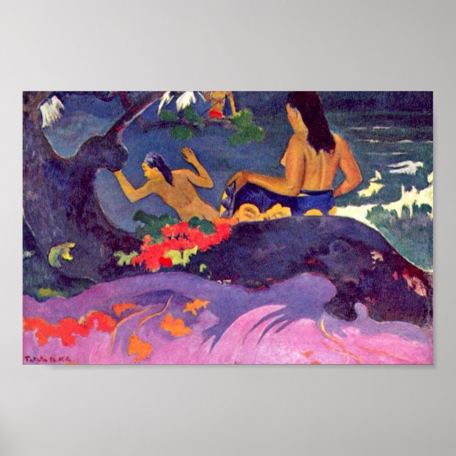 Affiche Fatata Te Miti By Paul Gauguin (Best Quality) (Devant)
