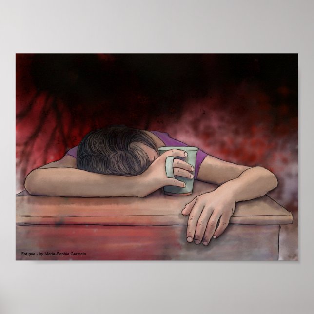 Affiche Fatigue (Devant)