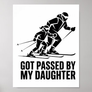 Affiche Fauchée par ma fille Drôle de ski _54 