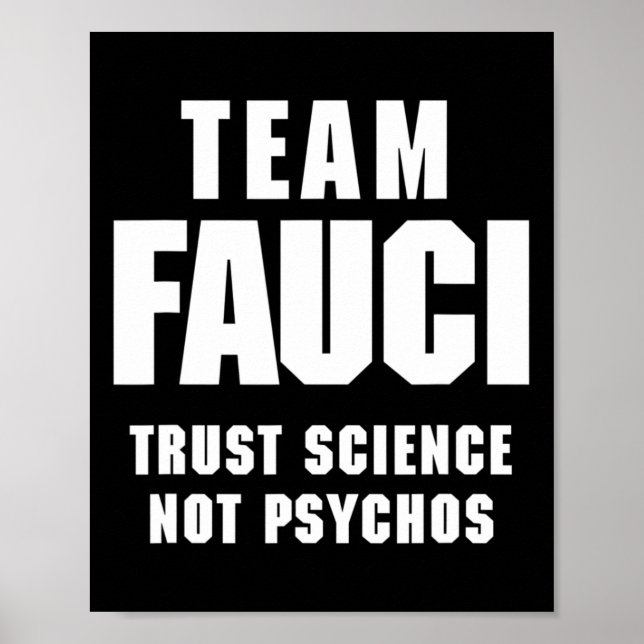 Affiche Fauci Anti Trump Dr Anthony Fauci 2028 (Devant)