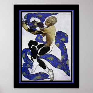 Affiche "Faune" ca.1912 Art nouveau