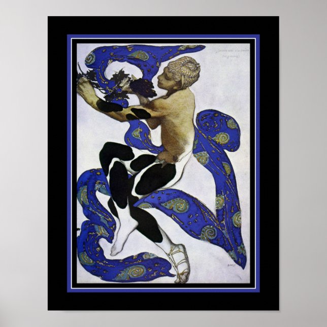 Affiche "Faune" ca.1912 Art nouveau (Devant)