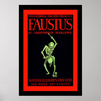 Affiche Faustus