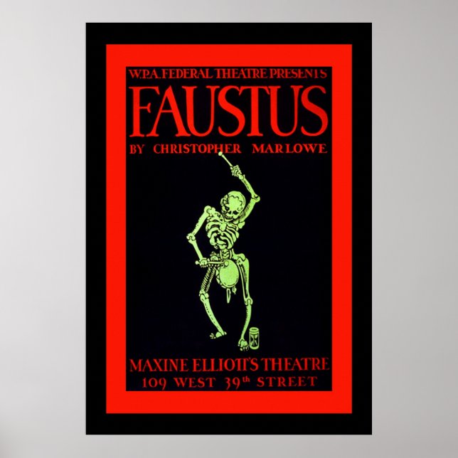 Affiche Faustus (Devant)