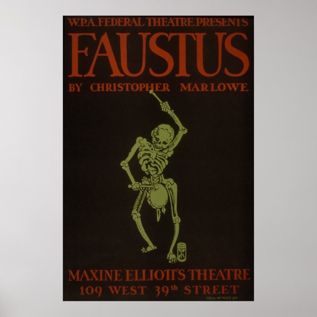 Affiche Faustus (Devant)