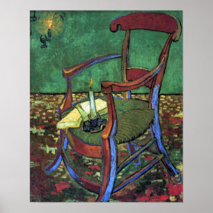 Affiche Fauteuil de Paul Gauguin par Vincent van Gogh 1888