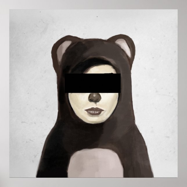 Affiche faux ours (Devant)