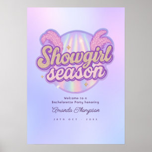 Affiche Faux Spectacle Holographique de Disco pour Enterre