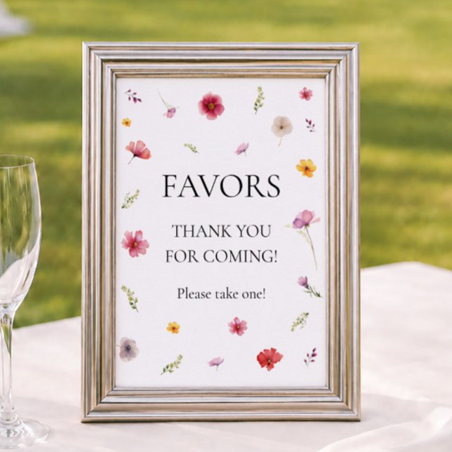 Affiche Faveur de fleur sauvage  (Créateur téléchargé)