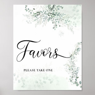 Affiche Faveurs Botaniques Eucalyptus S'Il Vous Plaît Pren