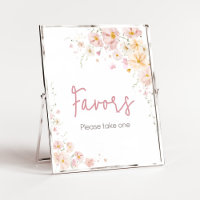 Faveurs de Baby Shower Wildflower Baby en Fleur