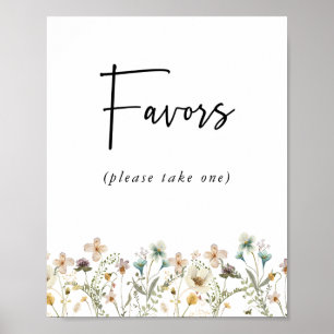 Affiche Faveurs Florales