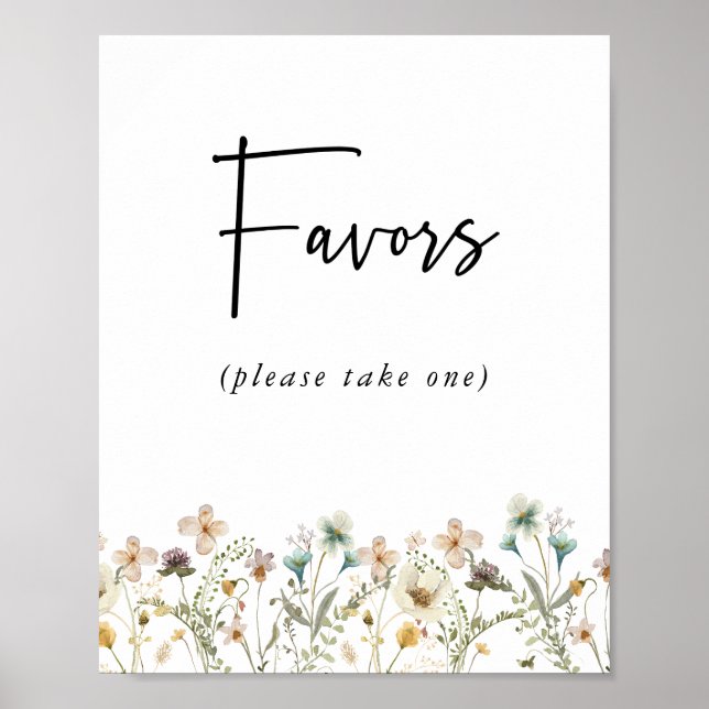 Affiche Faveurs Florales (Devant)
