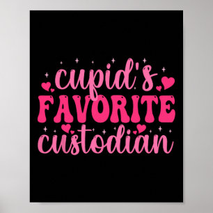 Affiche Favori de Cupidon Concierge de la Saint-Valentin A