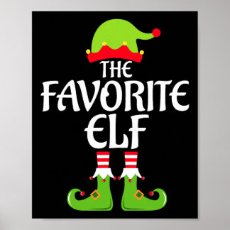 Affiche Favori Elf Matching Famille Groupe Noël
