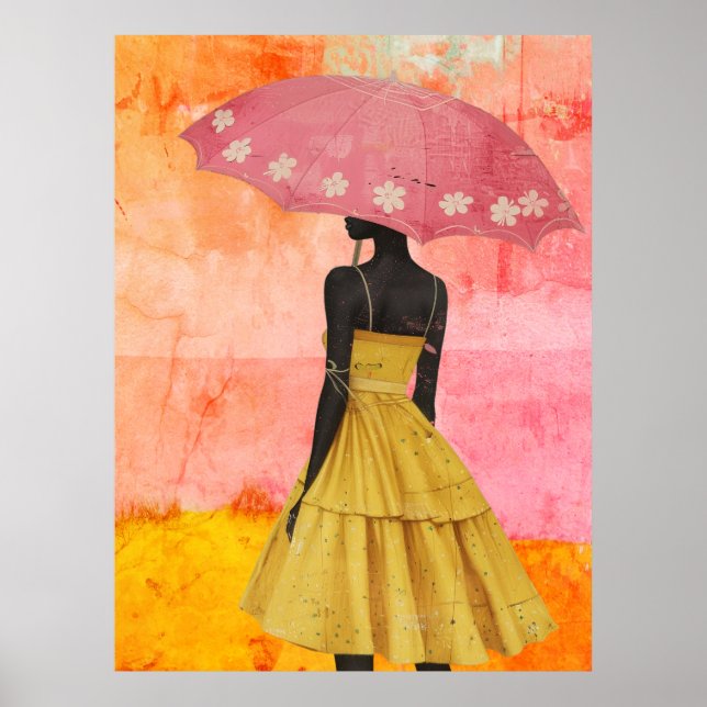 Affiche *~* FD2 Déesses noires tropicales dynamiques 7 Cas (Devant)