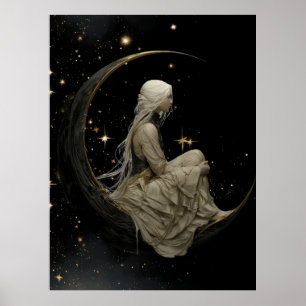 Affiche FD2 Enchanted 7 Crescent Moon Goddess