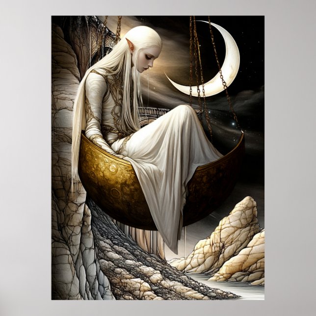 Affiche FD2 Enchanted Crescent Moon Goddess 35 (Devant)