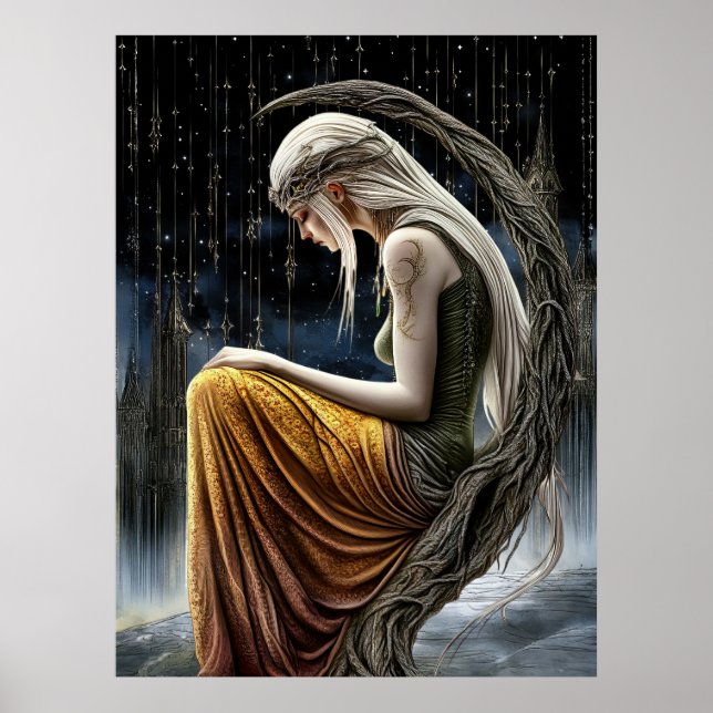 Affiche - FD2 Mystique Gardienne Lunaire Déesse Céleste 9 (Devant)