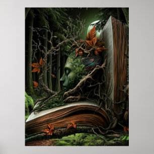 Affiche *~* FD3 33 FEMME FACE Surreal Keeper Protector