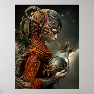 Affiche *~* FD3 COSMIC GUARDIAN Earth Keeper Protecteur
