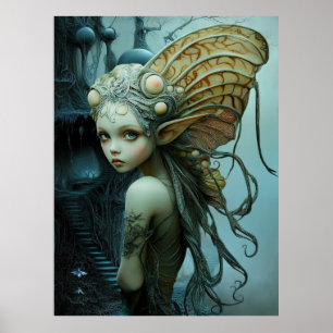 Affiche *~* FD3 Forêt magique Imaginaire lymphatique 6