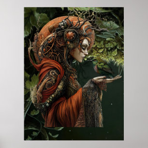 Affiche *~* FD3 GARDIEN DE LA TERRE Protecteur de gardien 