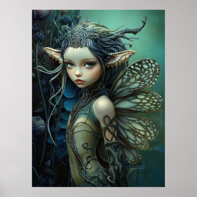 Affiche *~* FD3 Imaginaire lymphatique de la forêt magique (Devant)