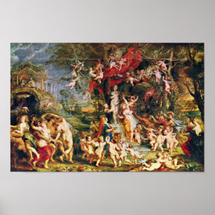 Affiche Feast Of Venus By Rubens Peter Paul (Best Quality)