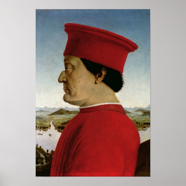 Affiche Federigo da Montefeltro Duc d'Urbino, c.1465 (Devant)