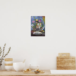 Affiche Fée dans un terrarium