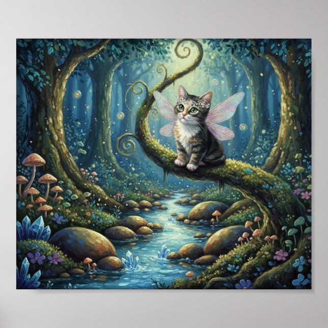 Affiche Fée de la forêt enchantée (Devant)